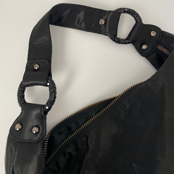 Vintage Express mini slouchy hobo shoulder bag - Picture 7 of 8